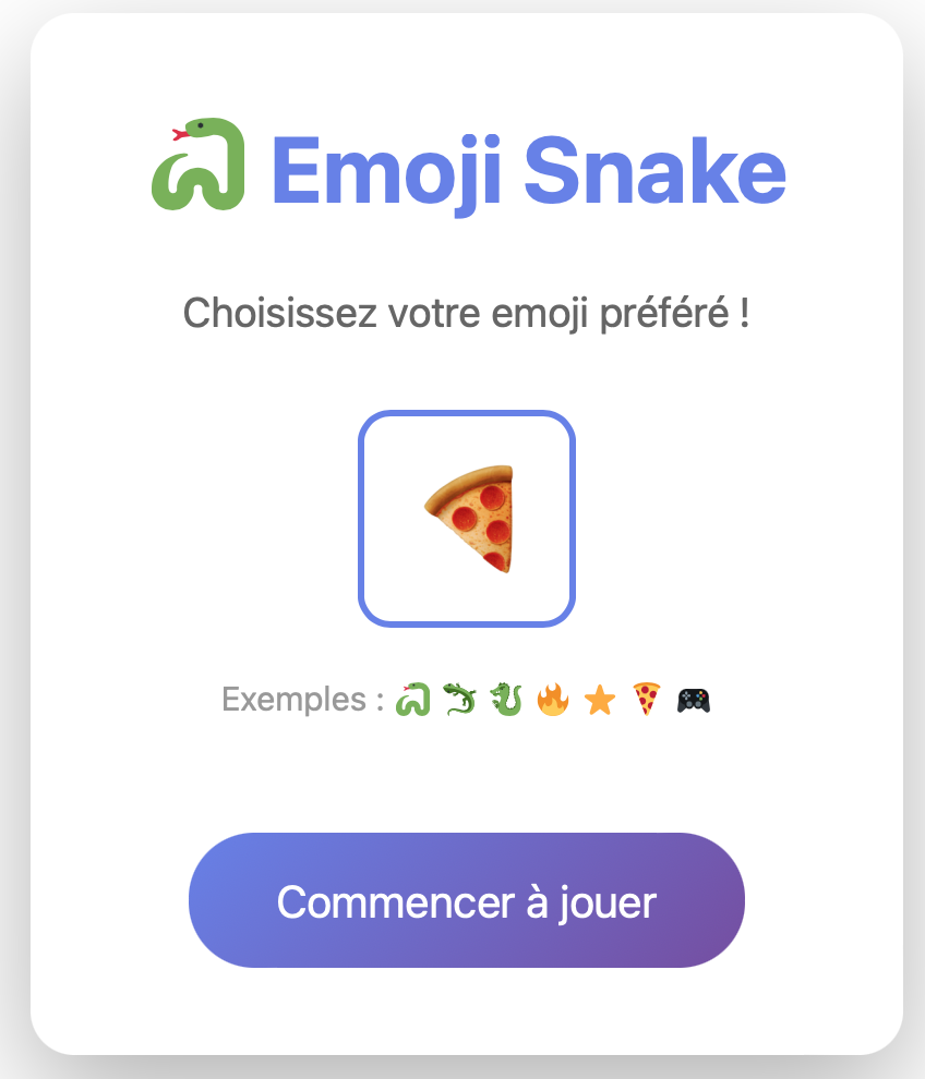 Emoji snake retro Pizza