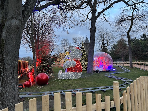 Kinder train jardin d'acclimatation