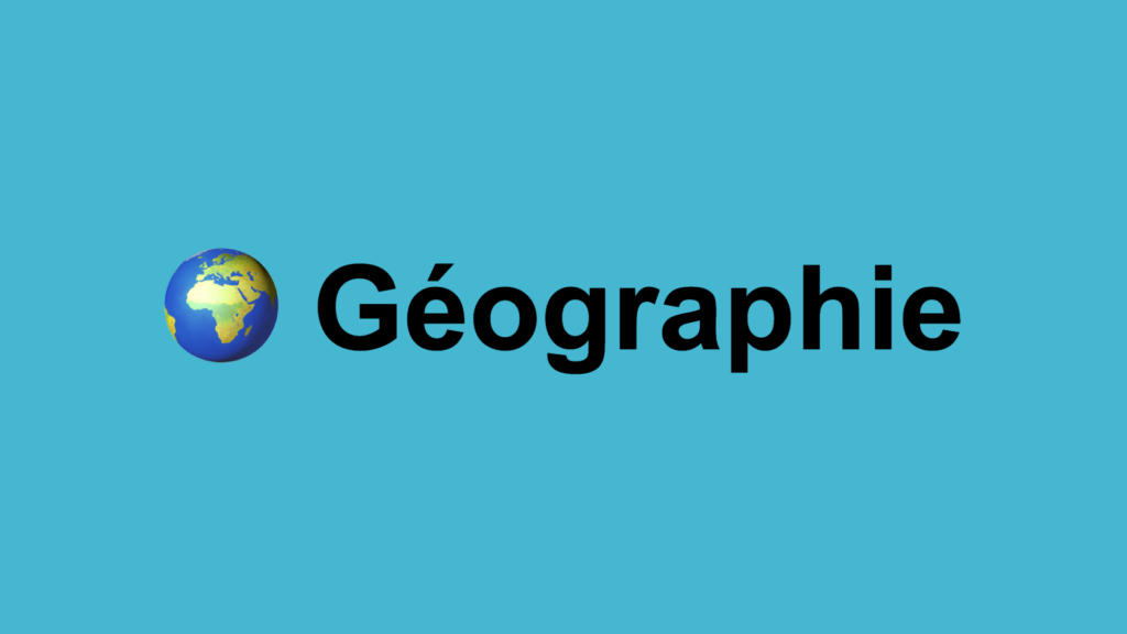 Quiz Géographie