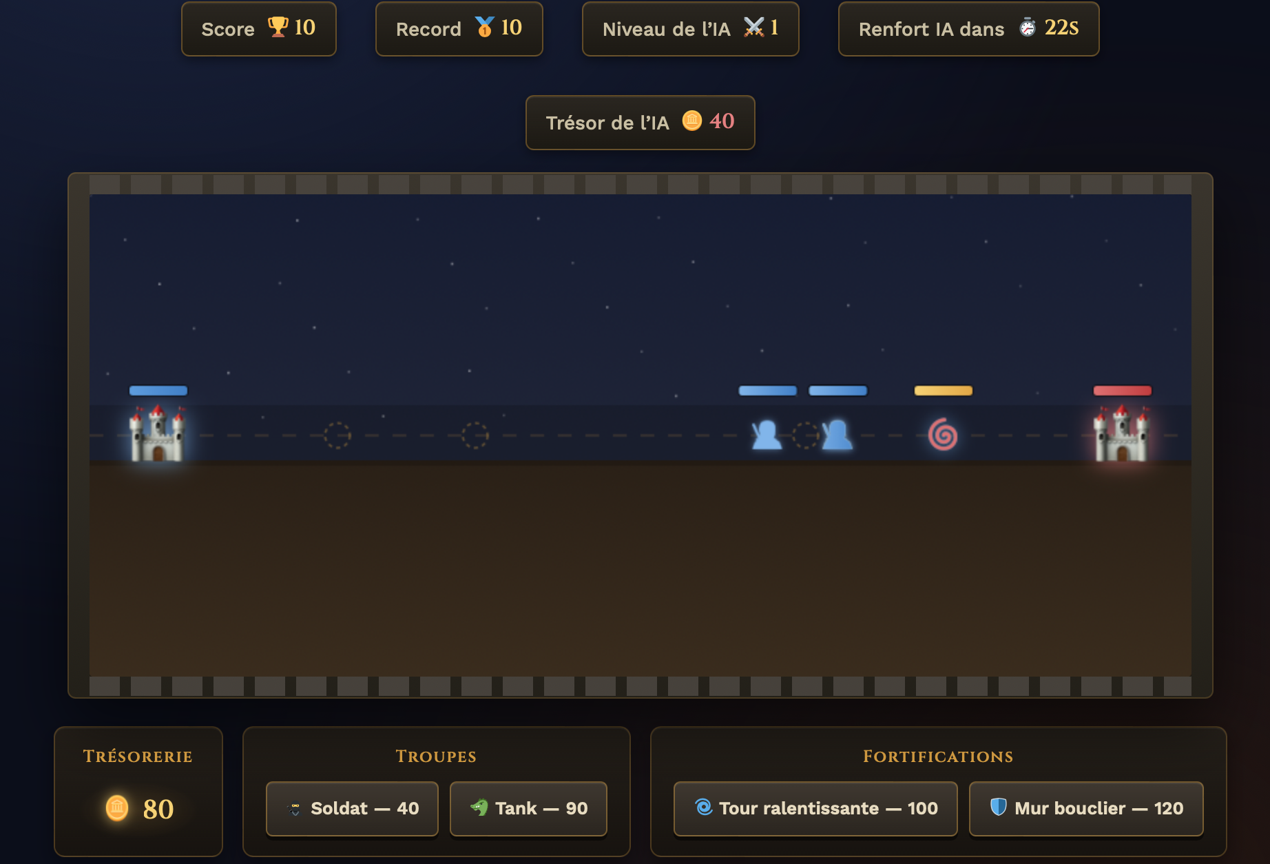 Siège Nocturne – Tower defense